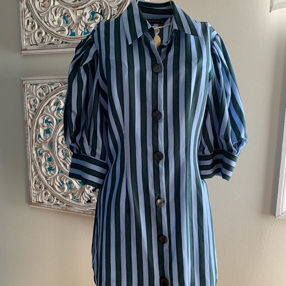 Zara shirt dress
